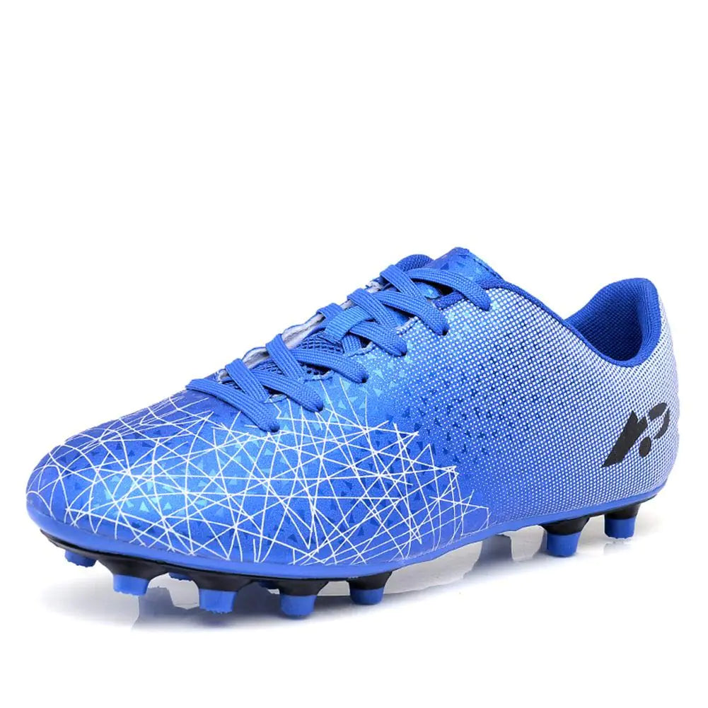 WELRUNG Mens Womens AG Sports Soccer Cleats Training Shoes Non-Slip Wear Resistant for Children Blue 11.5/10 US - Smart Shopper