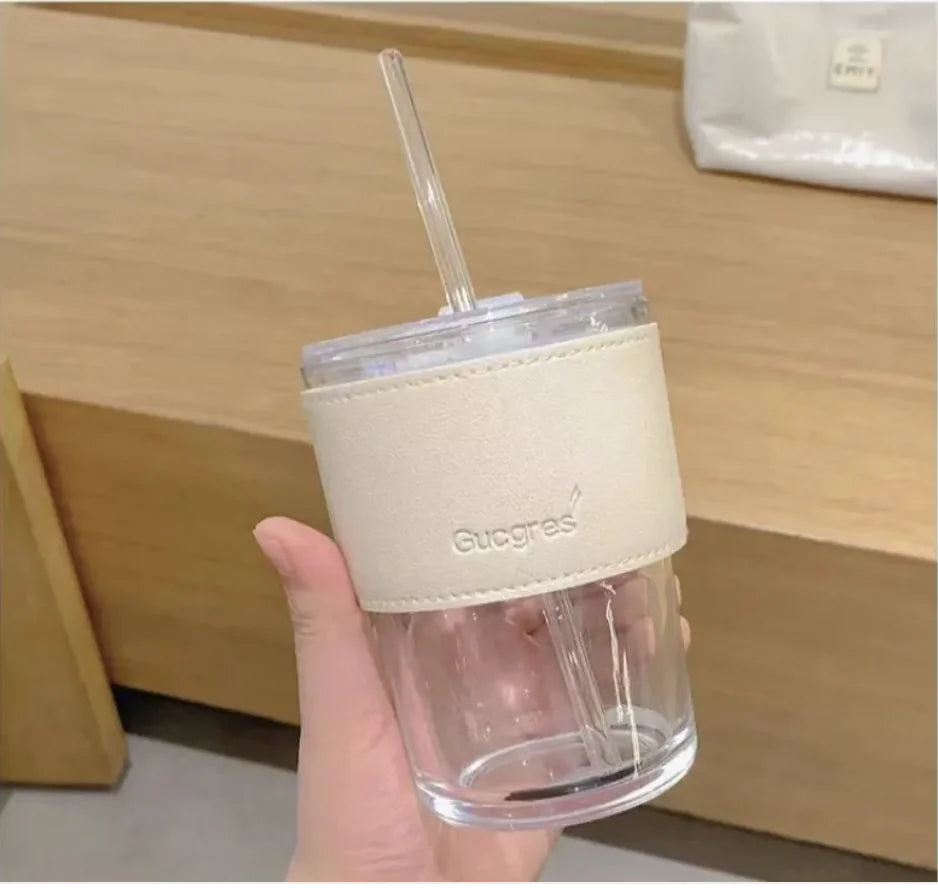 Dual-Layer Insulated Glass Cup - Smart Shopper