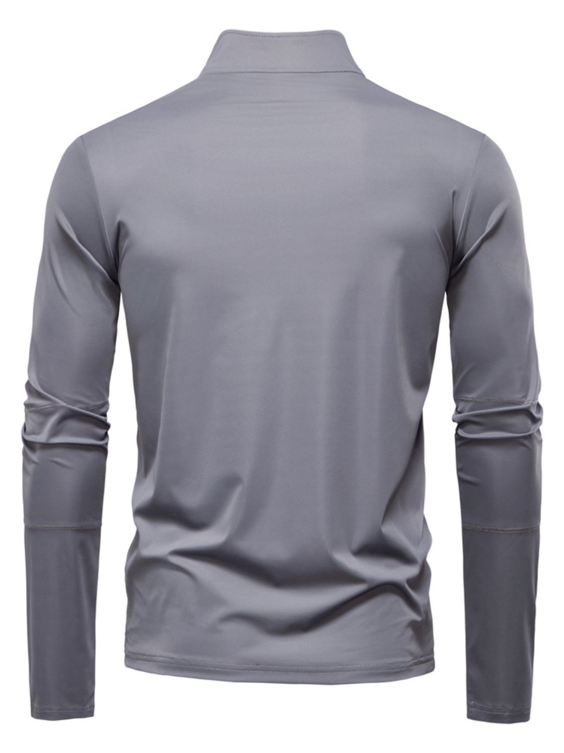 Men's Sun Protection Long Sleeve Half-Zip T-Shirt - Smart Shopper