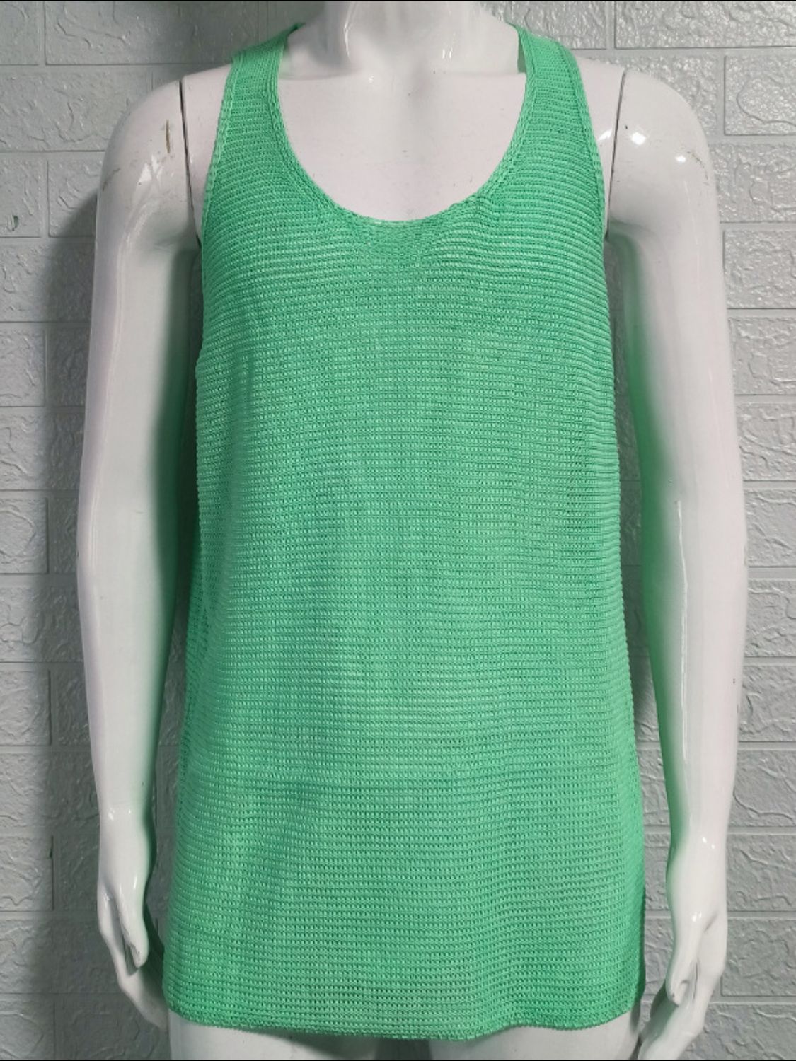 Men's Plus Size Scoop Neck Knit Tank - Smart Shopper