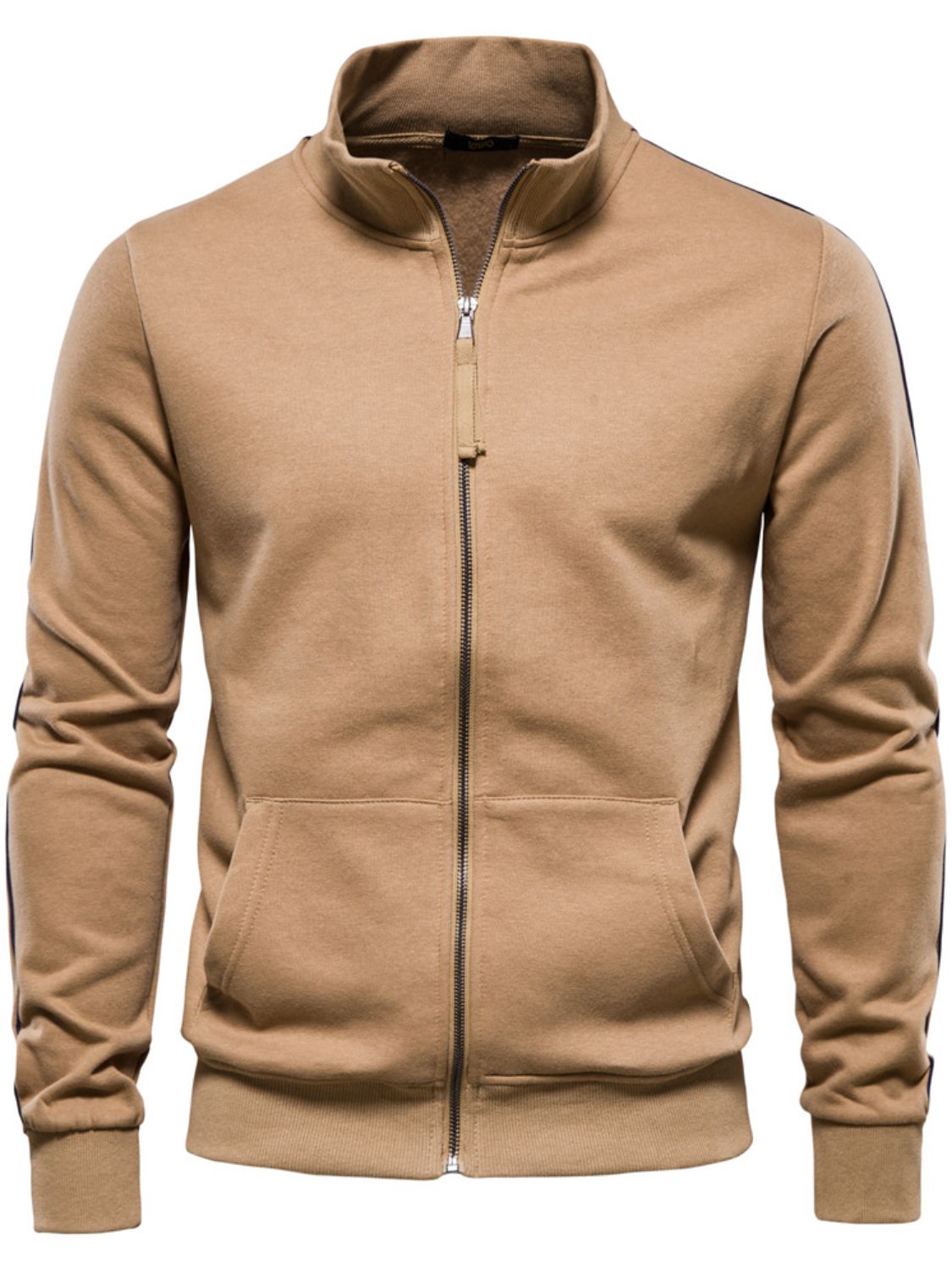 Men's Zip Up Long Sleeve Sweatshirt - Smart Shopper