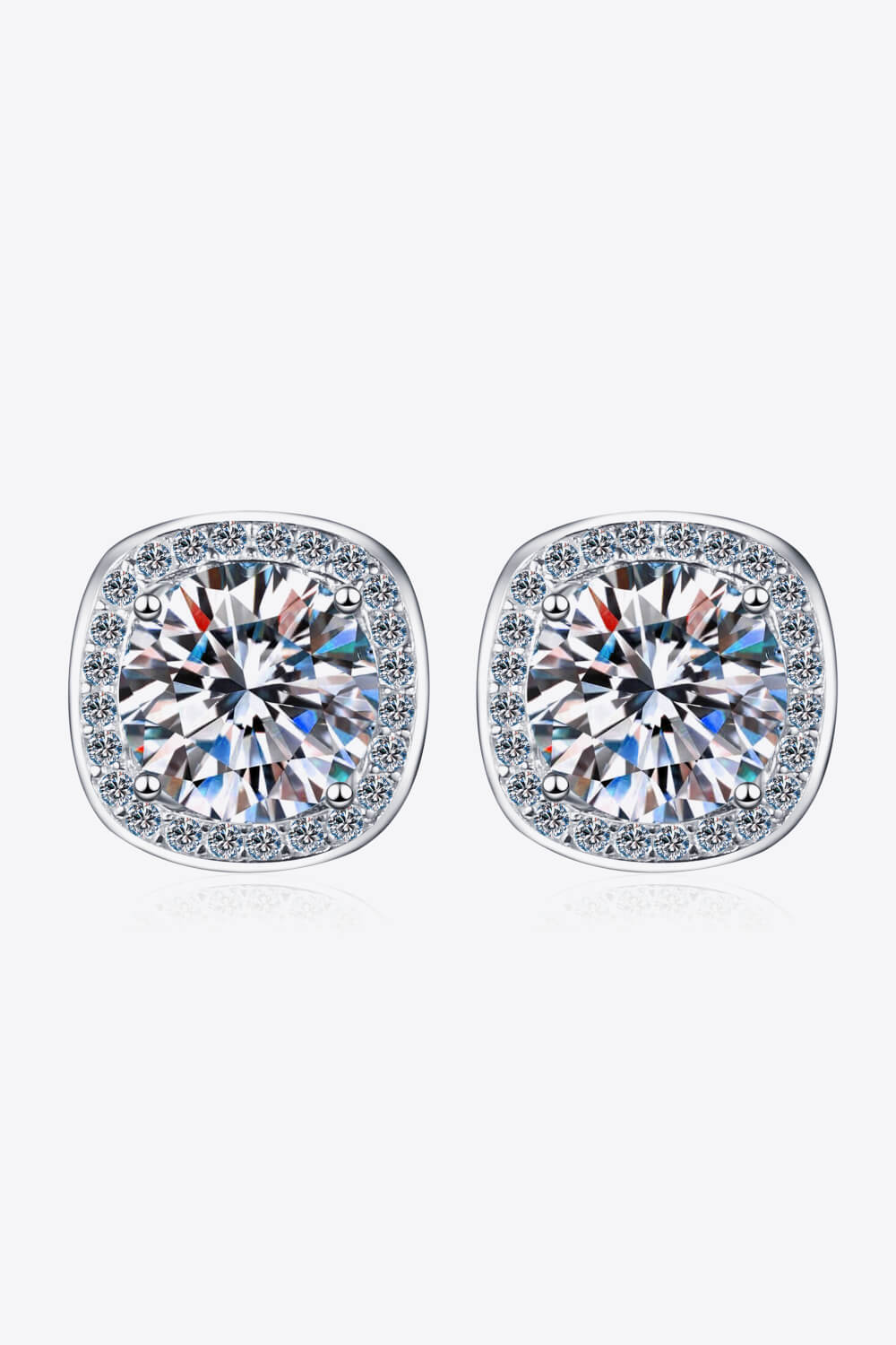 Let Me Love You 1 Carat Moissanite Stud Earrings - Smart Shopper