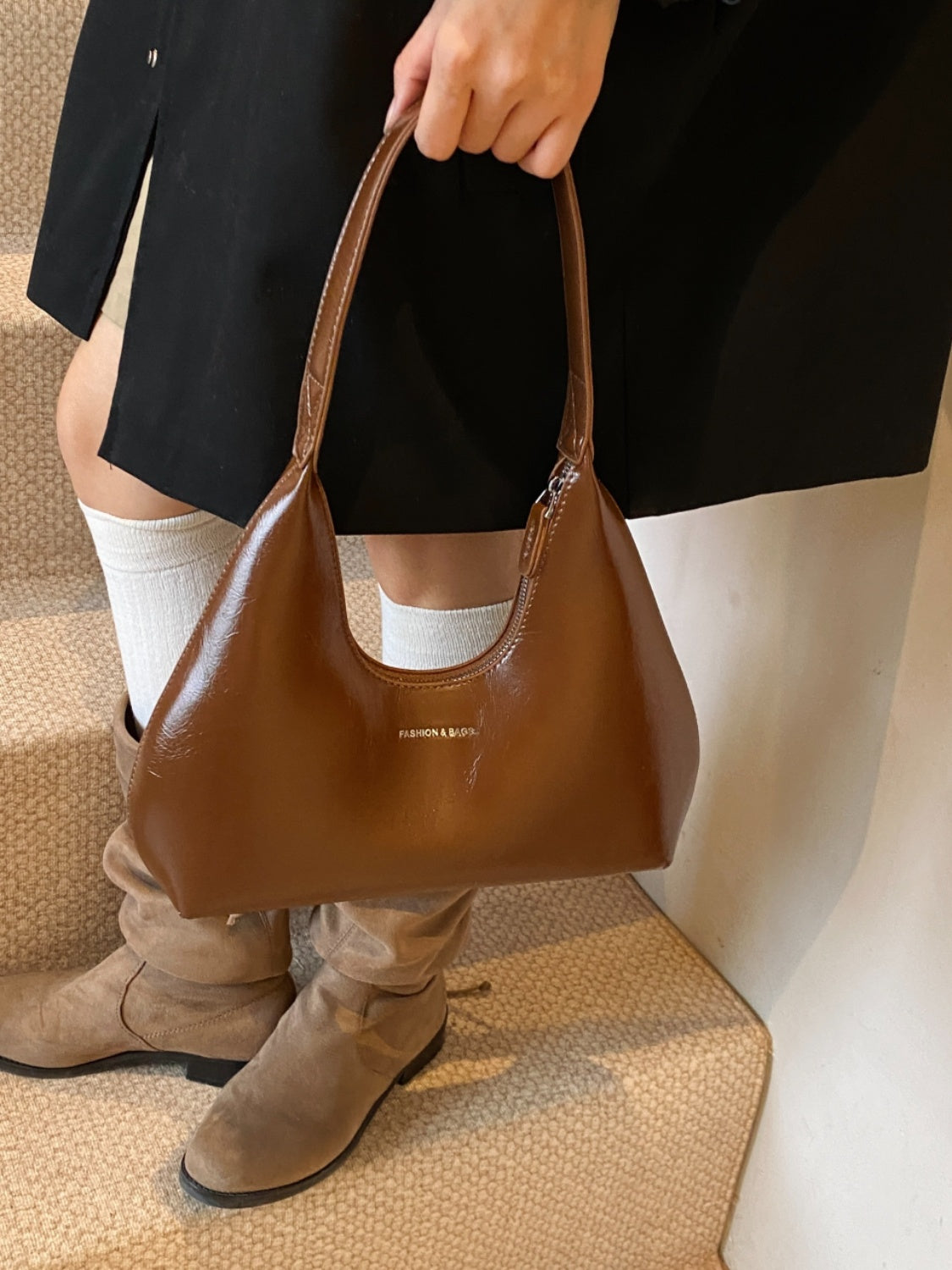 PU Leather Shoulder Bag - Smart Shopper