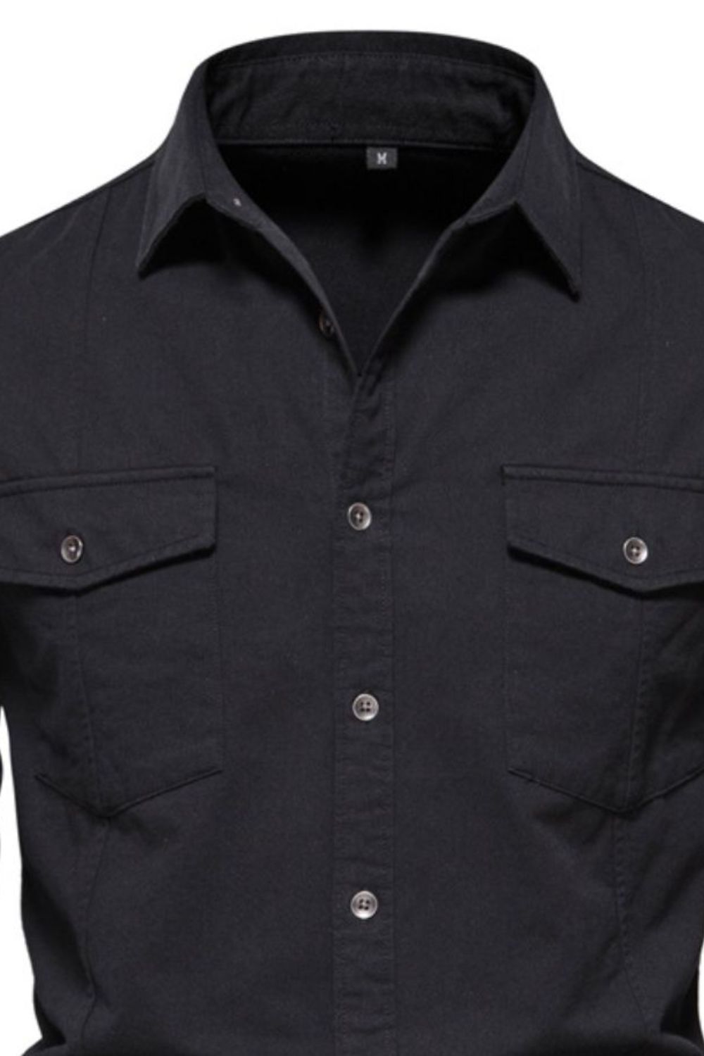 Men's Button Down Collared Neck Shirt - Smart Shopper