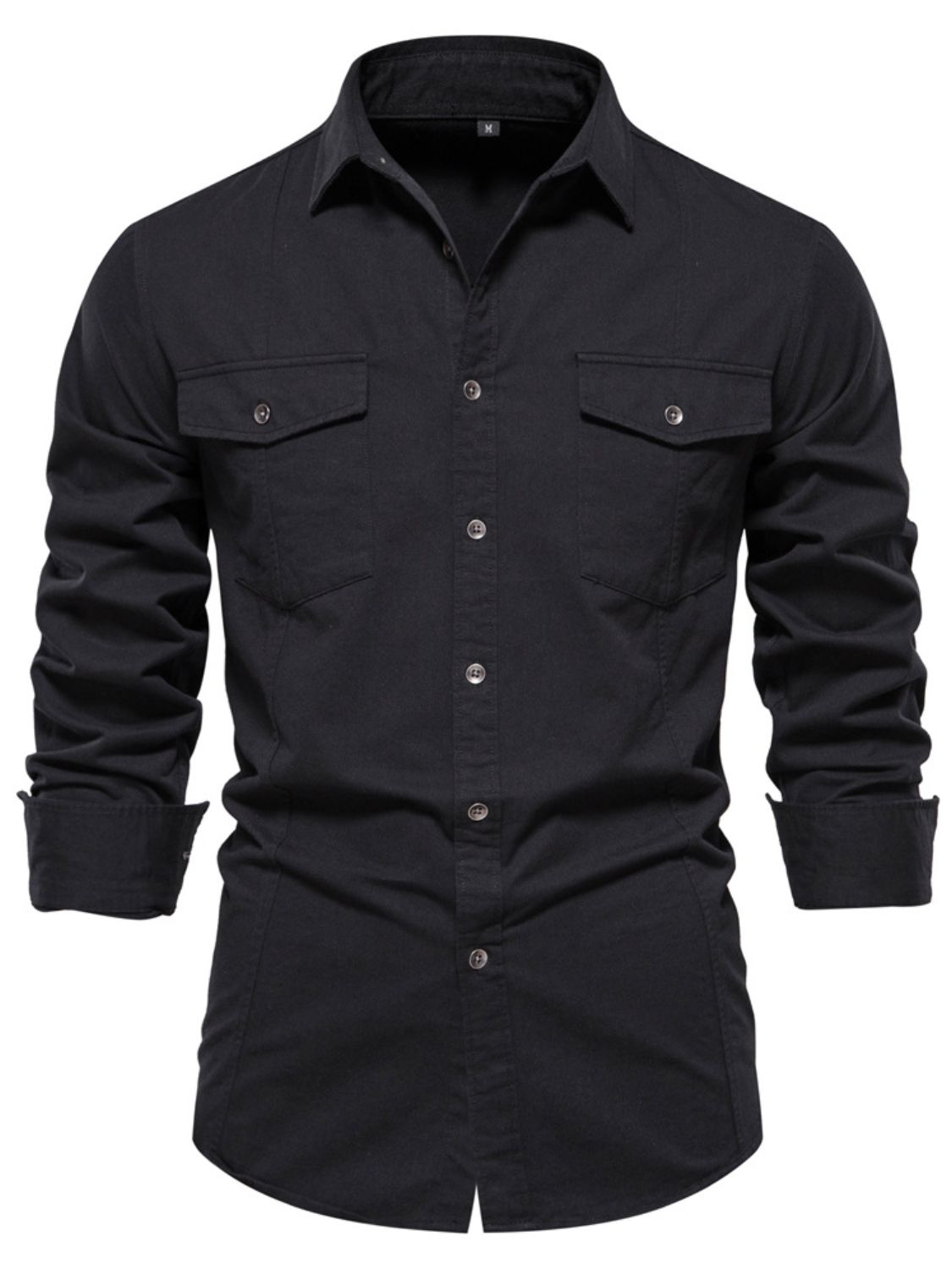 Men's Button Down Collared Neck Shirt - Smart Shopper