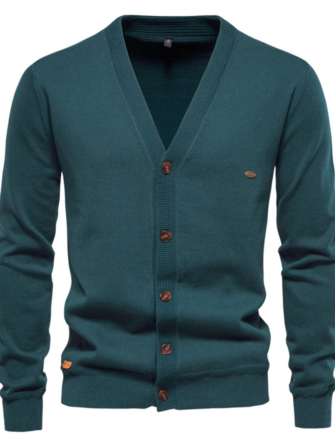 Men's Button Down V-Neck Cardigan - Smart Shopper