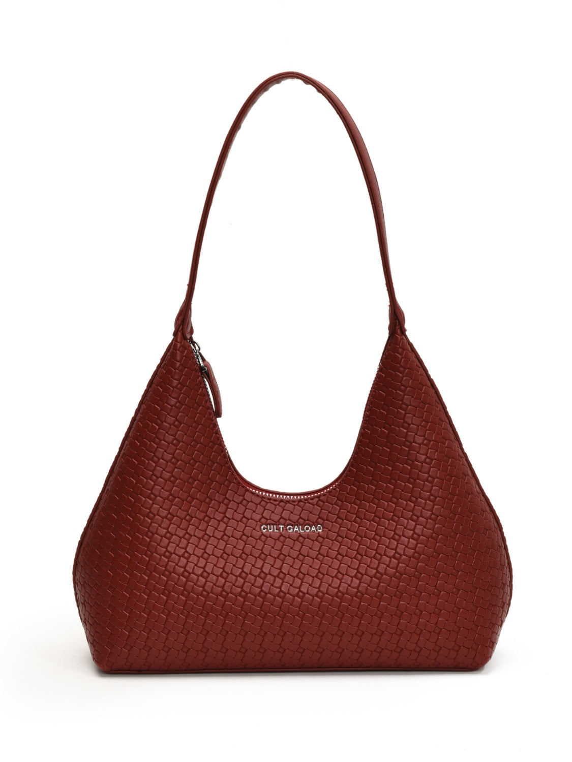 Texture PU Leather Shoulder Bag - Smart Shopper