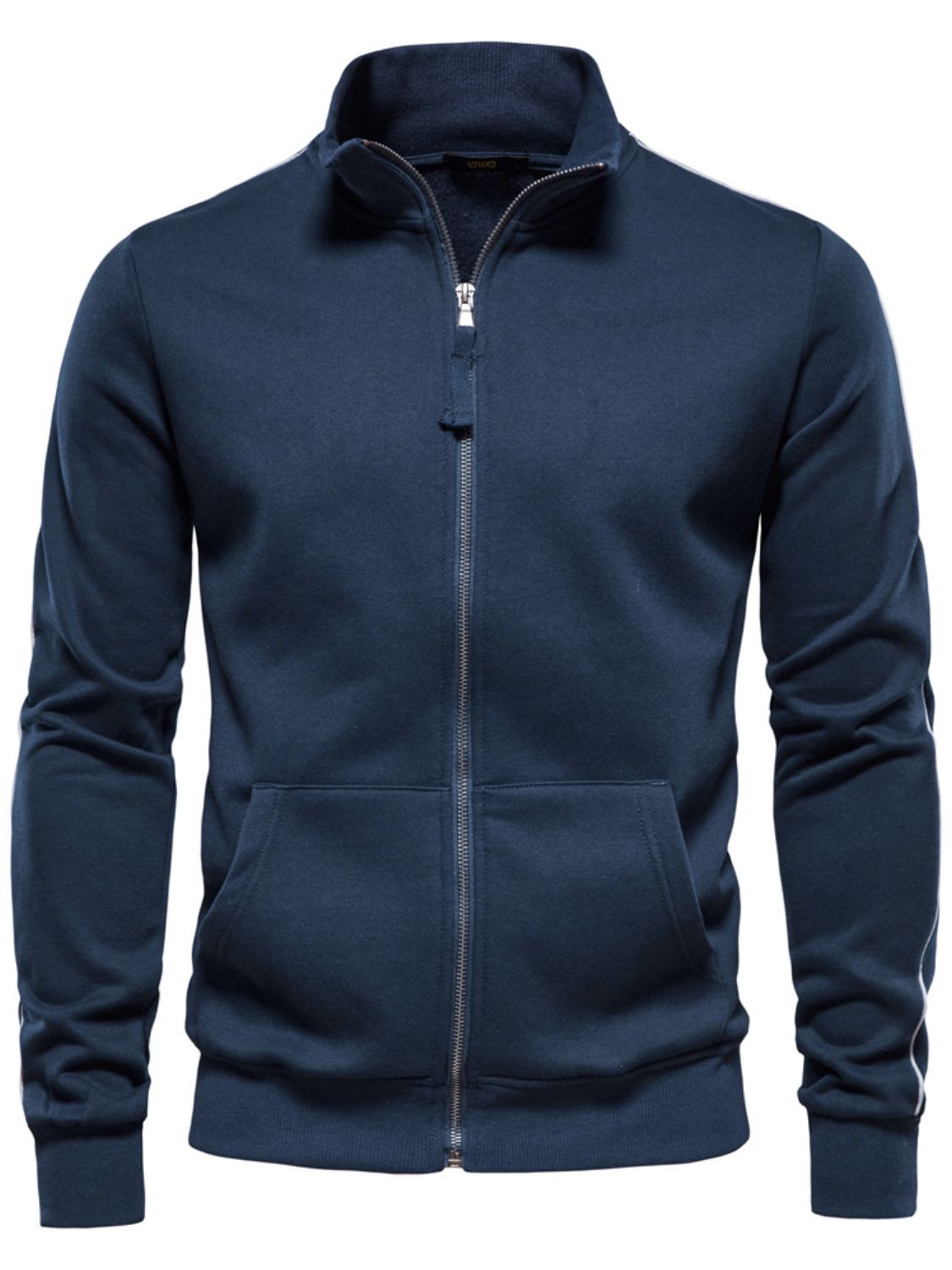 Men's Zip Up Long Sleeve Sweatshirt - Smart Shopper