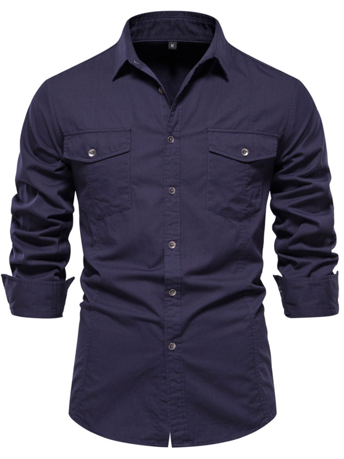 Men's Button Down Collared Neck Shirt - Smart Shopper