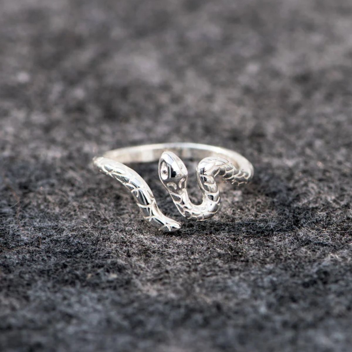 925 Sterling Silver Snake Ring - Smart Shopper