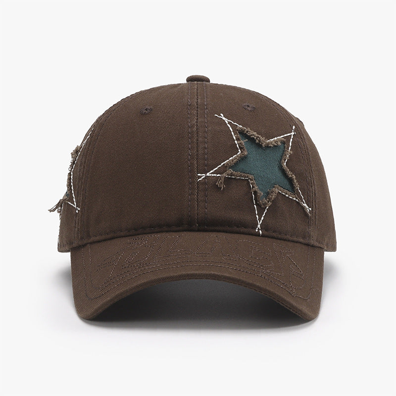 Adjustable Star Raw Hem Cap - Smart Shopper