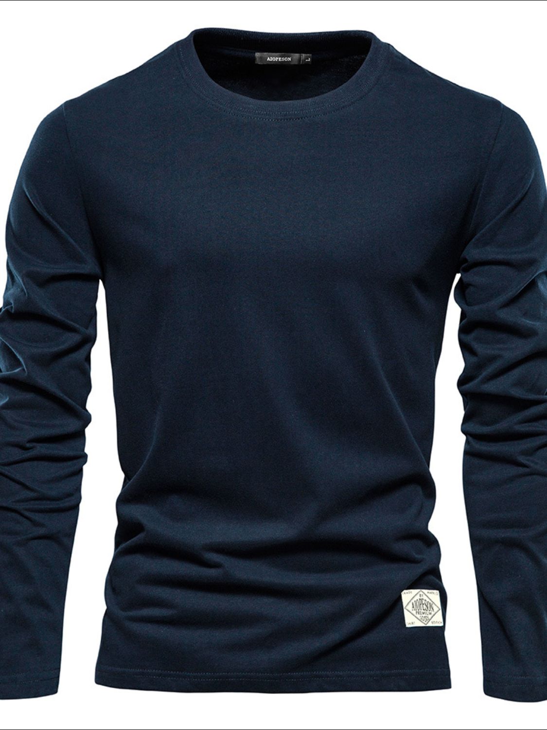 Men's Round Neck Long Sleeve T-Shirt - Smart Shopper