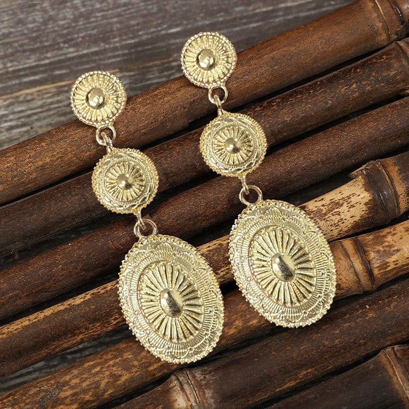 Vintage Alloy Dangle Earrings - Smart Shopper