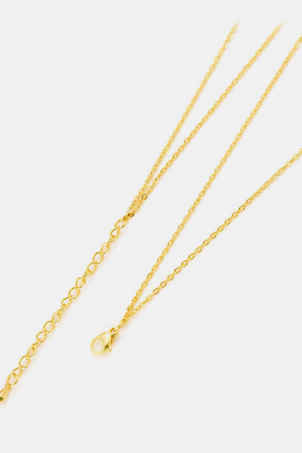 Linked Ring Pendant Chain Necklace - Smart Shopper