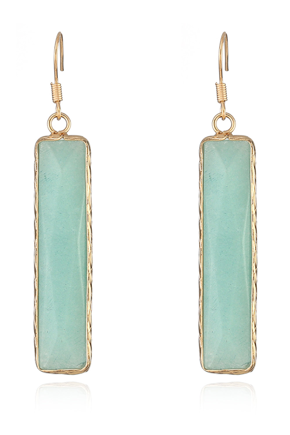 Natural Stone Drop Earrings - Smart Shopper