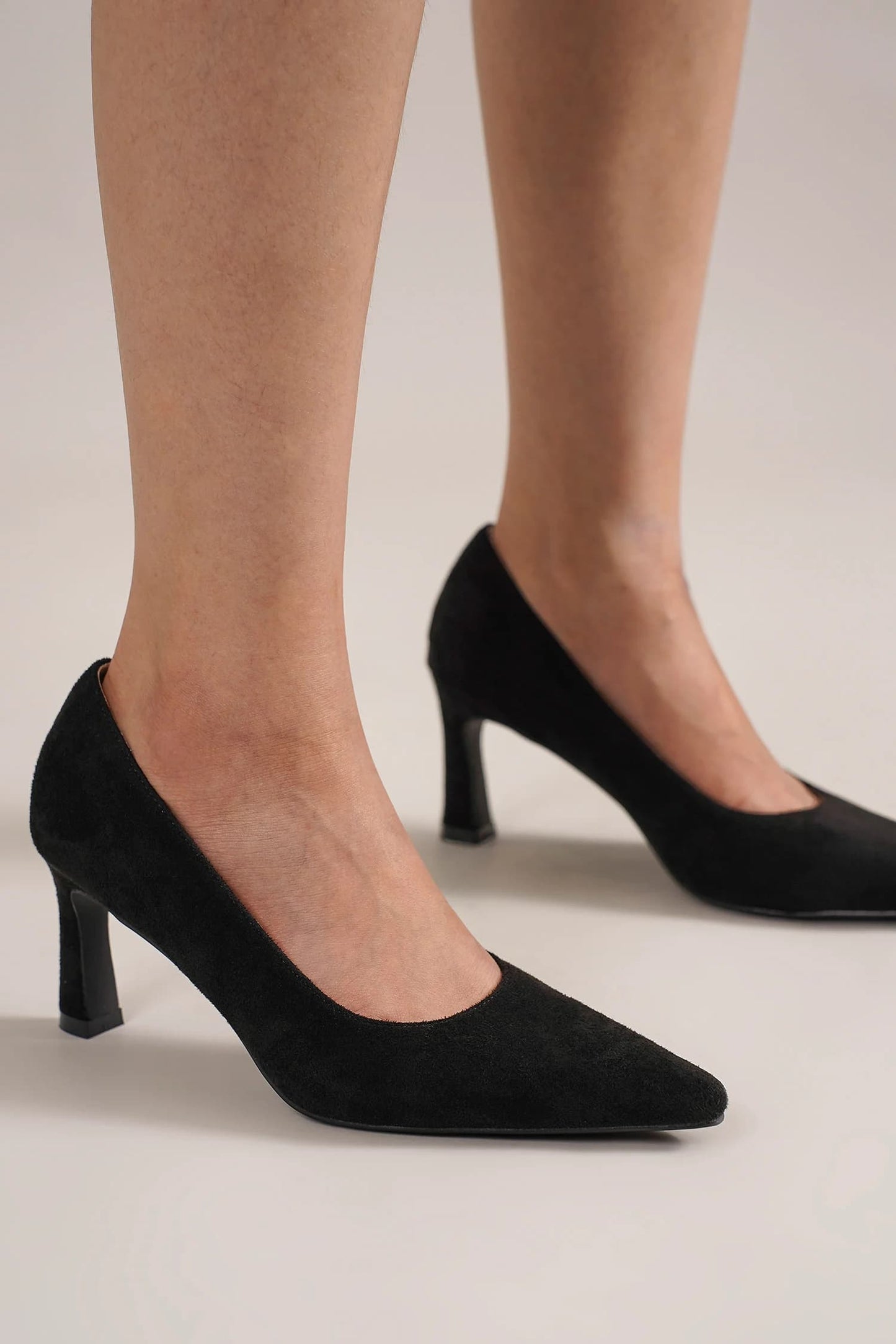 Beast Fashion Faux Suede Point Toe Pumps - Smart Shopper