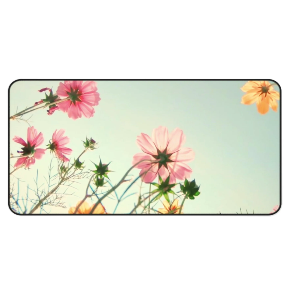 Flowers In The Field Desk Mat - Smart Shopper