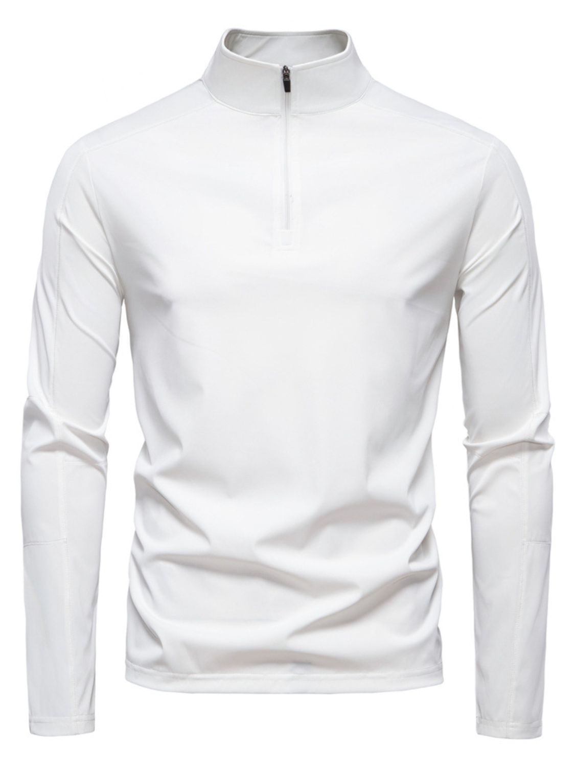 Men's Sun Protection Long Sleeve Half-Zip T-Shirt - Smart Shopper