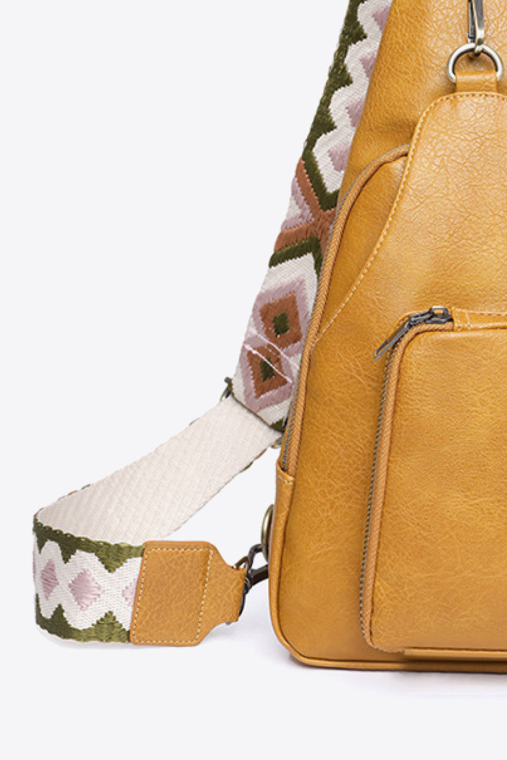 Adored Take A Trip PU Leather Sling Bag - Smart Shopper