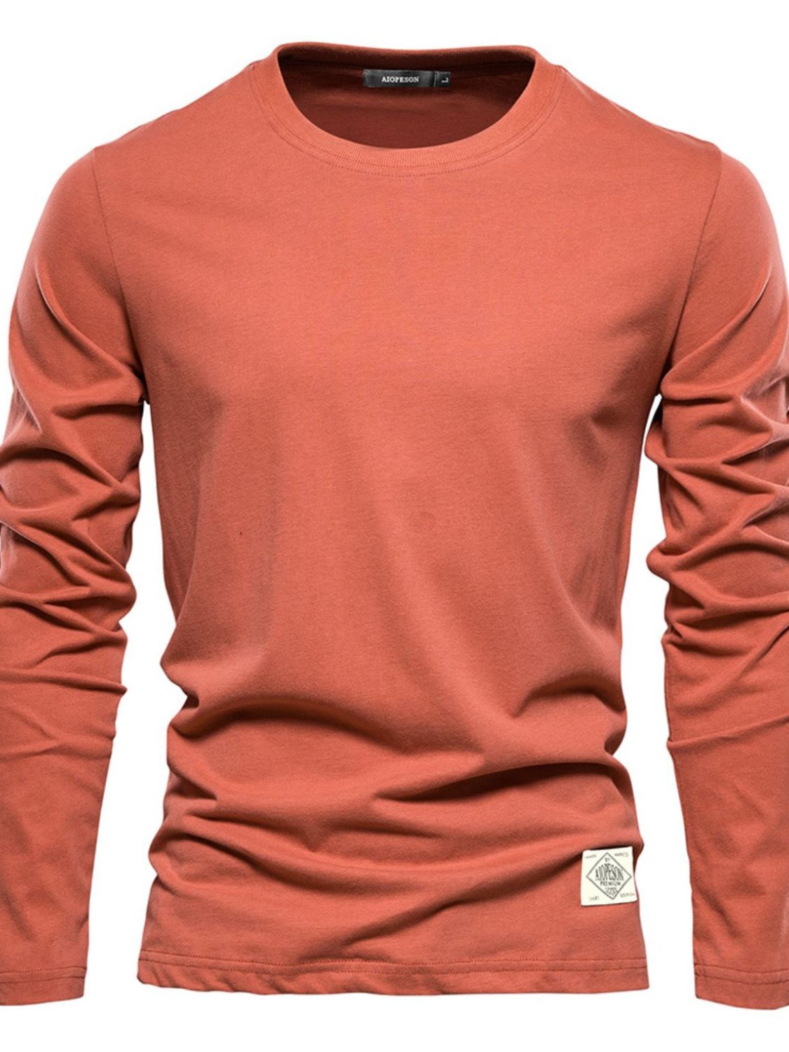 Men's Round Neck Long Sleeve T-Shirt - Smart Shopper