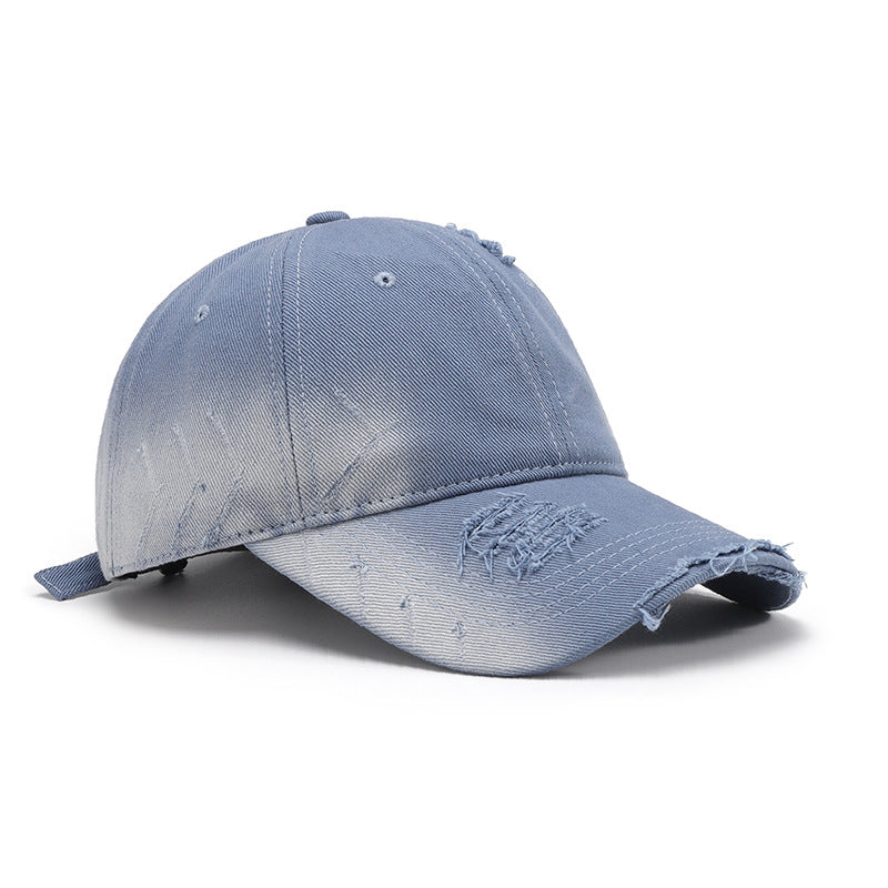 Distressed Adjustable Cotton Hat - Smart Shopper