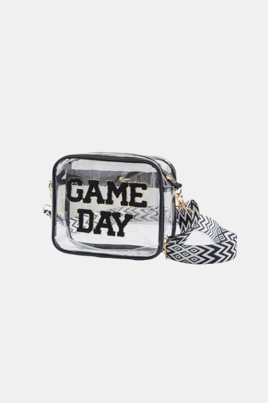 Zenana GAME DAY Stadium Approved Transparent Crossbody Bag - Smart Shopper