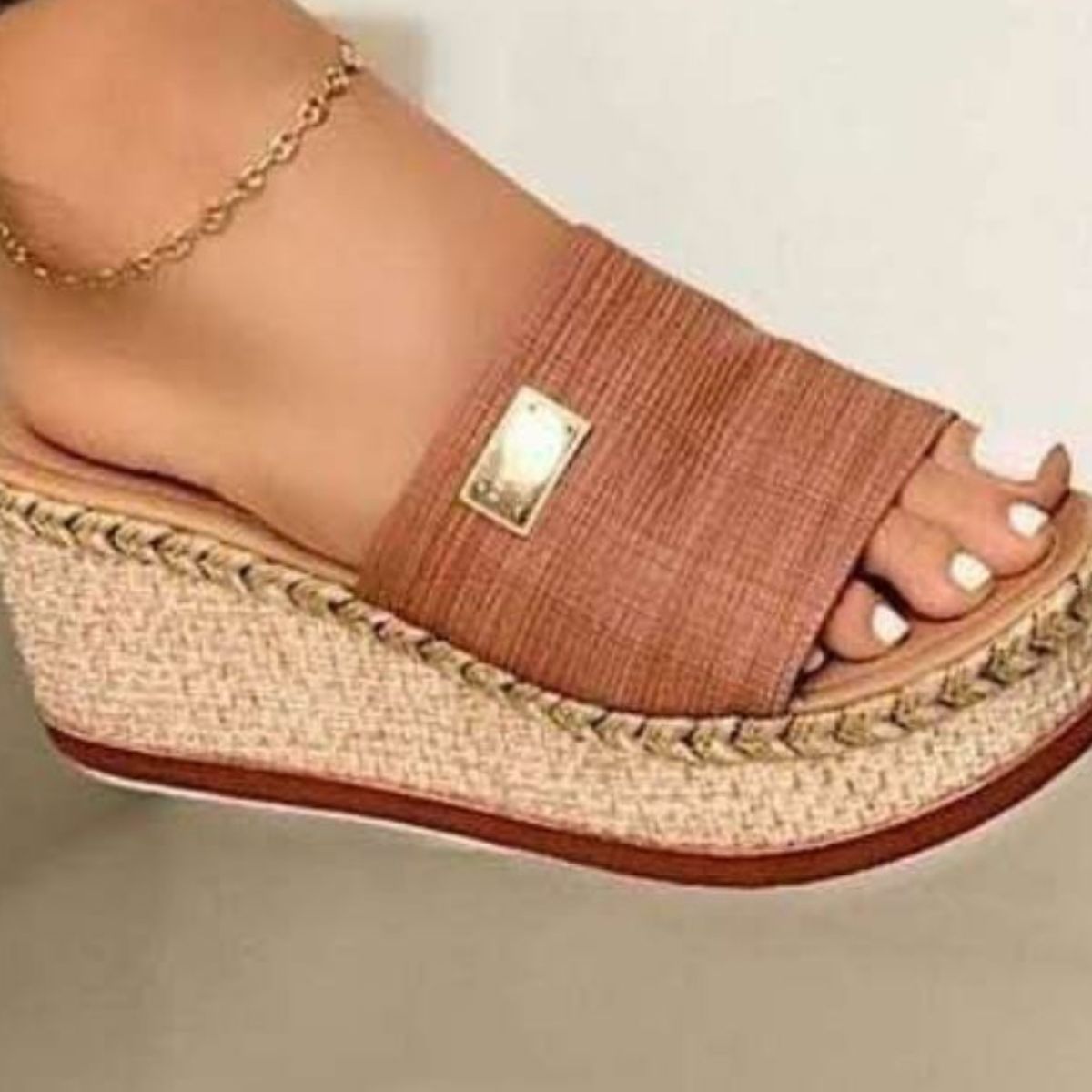 PU Leather Open Toe Sandals - Smart Shopper