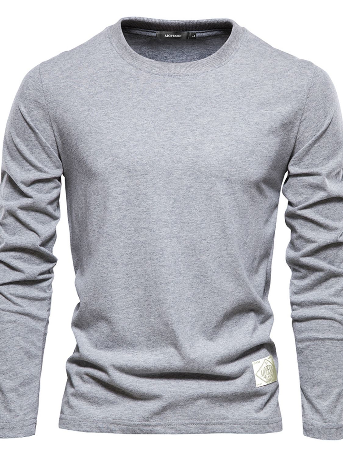 Men's Round Neck Long Sleeve T-Shirt - Smart Shopper