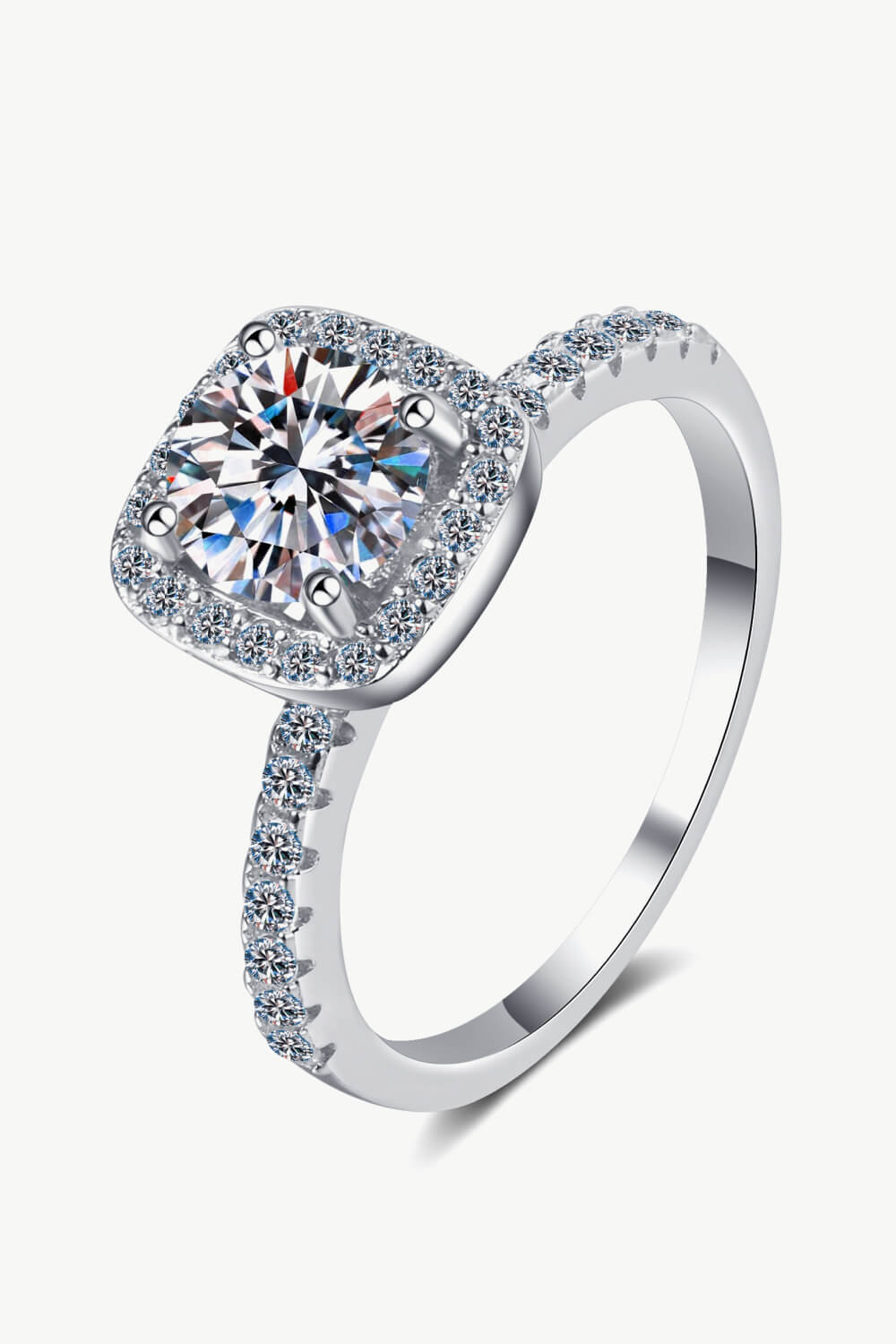 Square Moissanite Ring - Smart Shopper