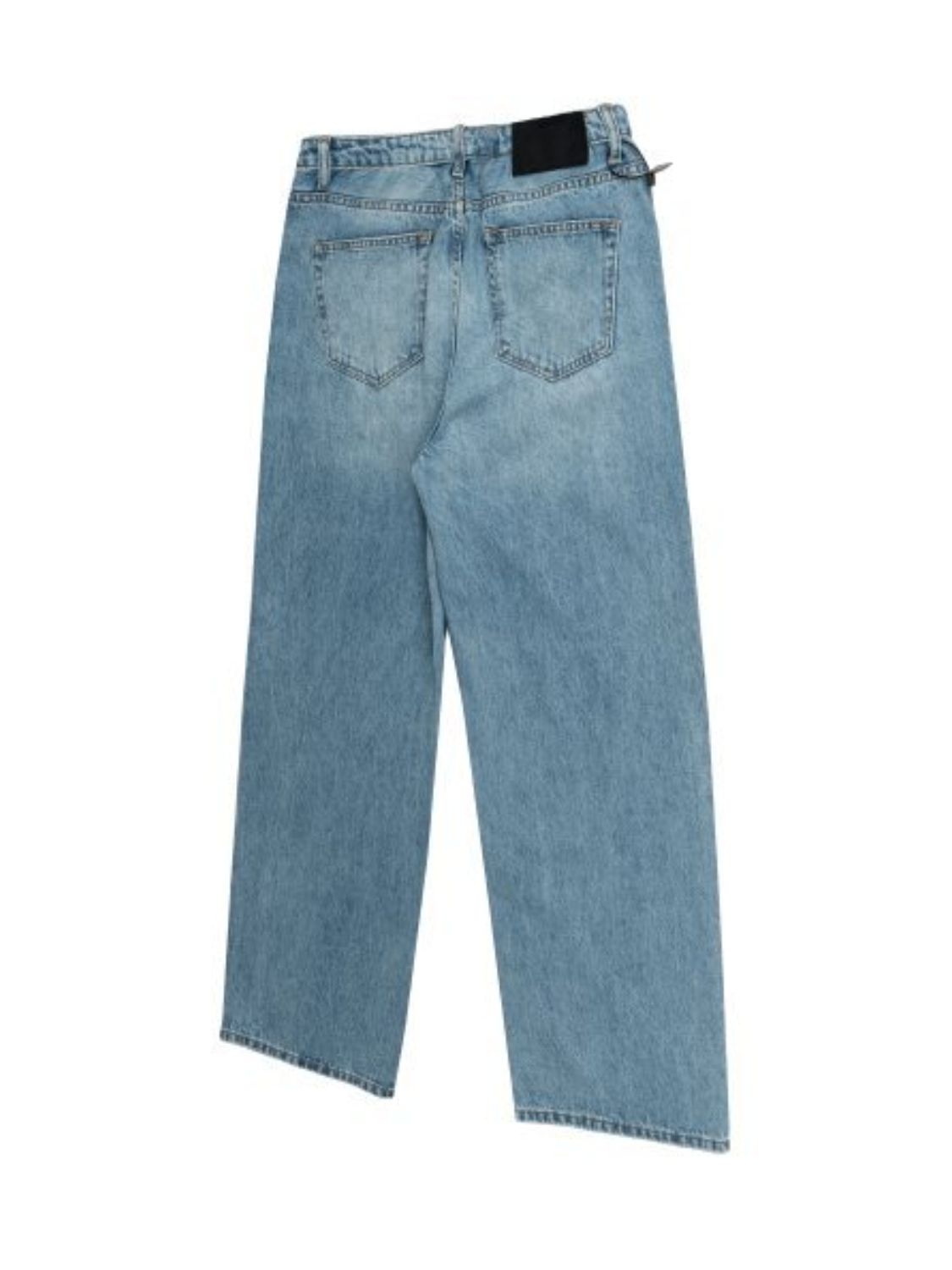 Men's Wide Straight Jeans with Pockets - Smart Shopper