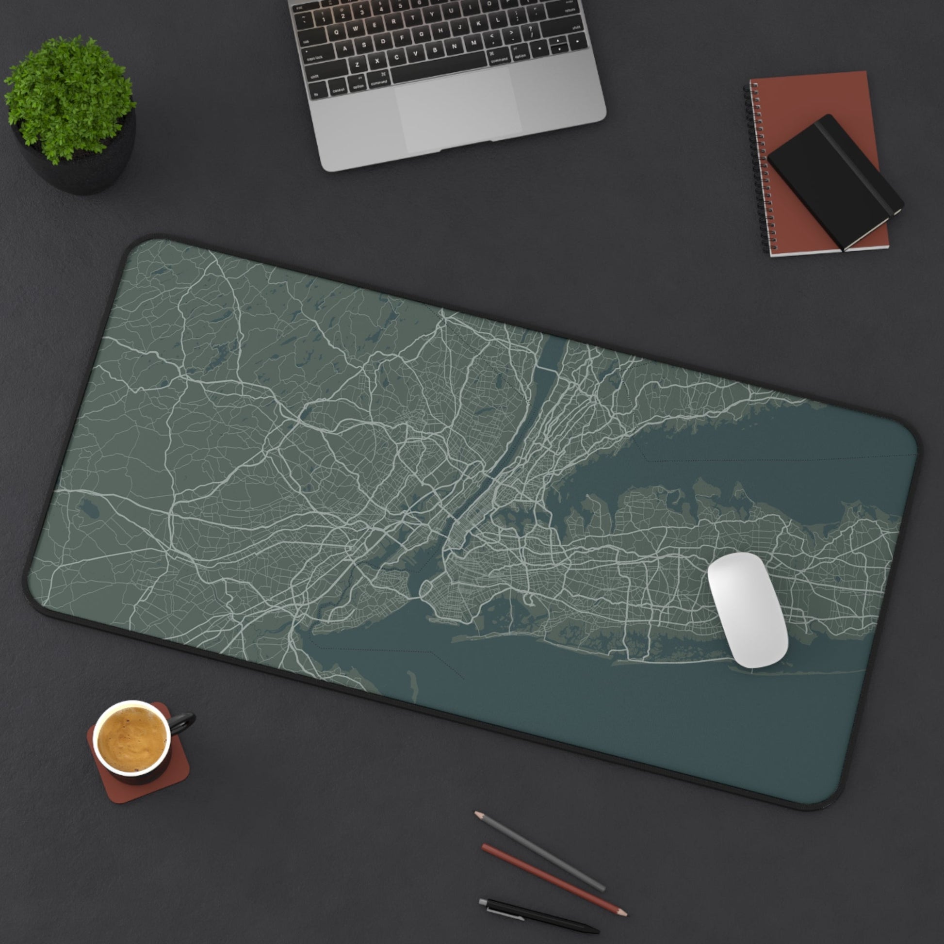 New York Map Desk Mat - Smart Shopper