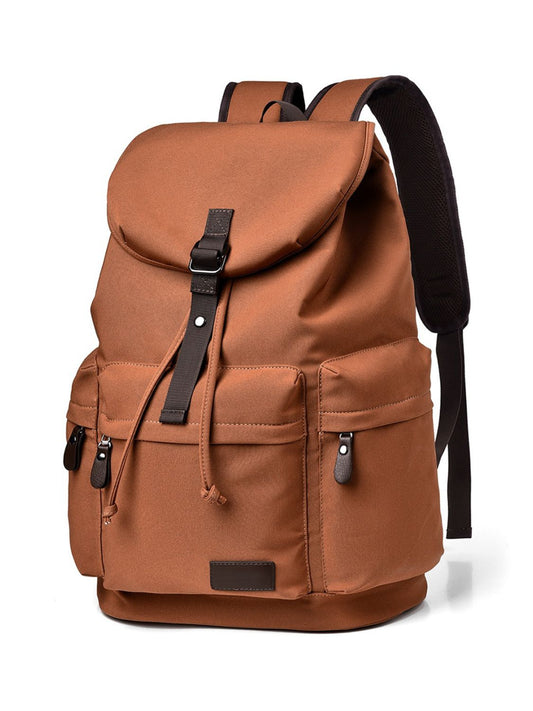 Multi Pockets Adjustable Strap Canvas Backpack Bag - Smart Shopper