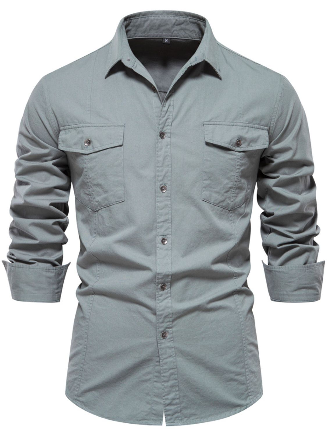 Men's Button Down Collared Neck Shirt - Smart Shopper