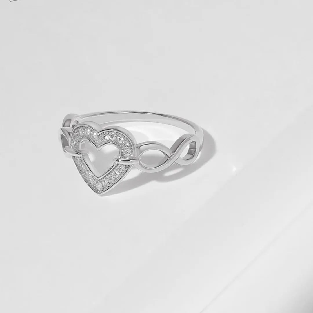 925 Sterling Silver Heart Ring - Smart Shopper