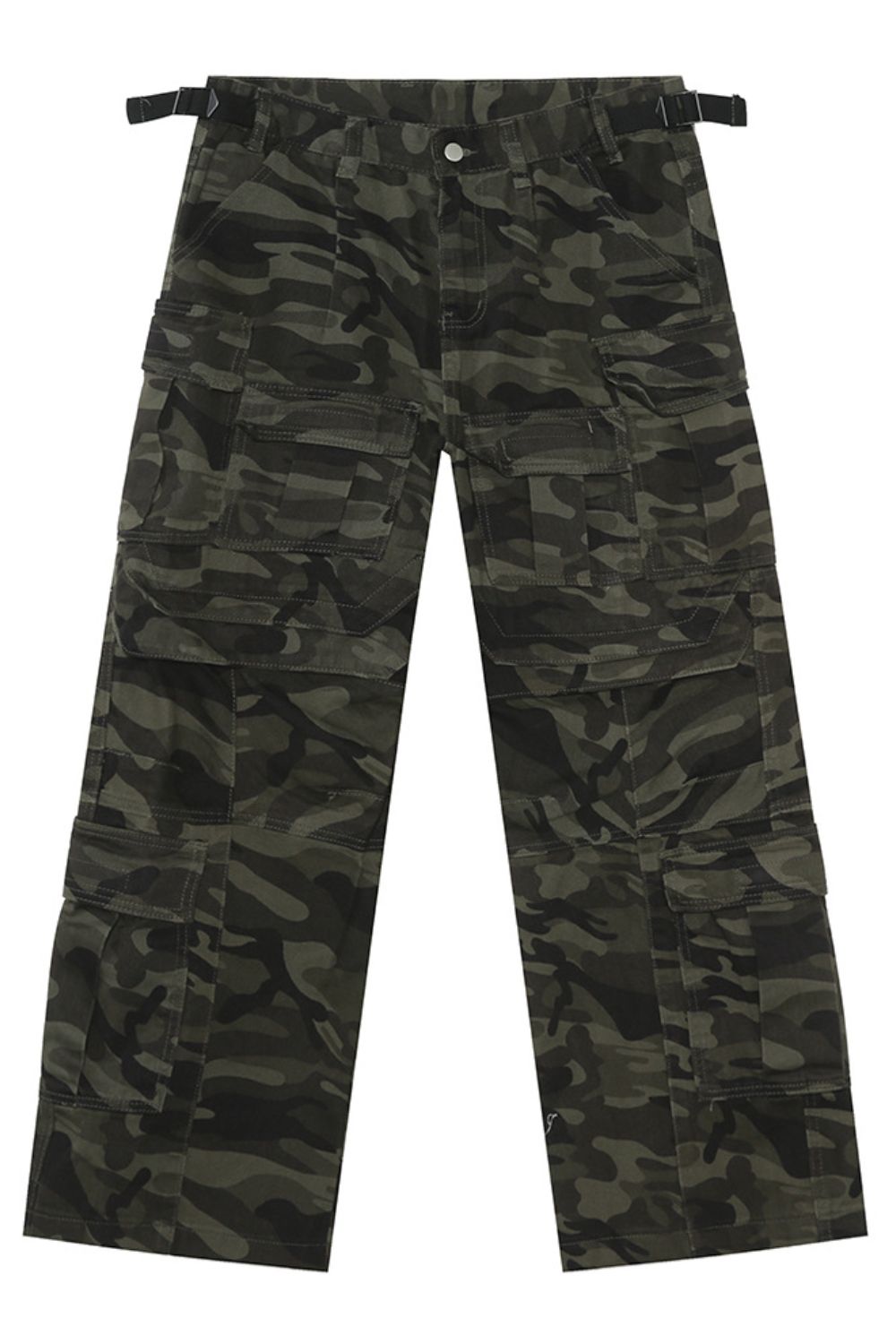 Men's Camouflage Straight Cargo Jeans - Smart Shopper