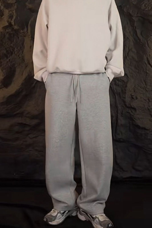 Men's Drawstring Straight-Leg Sweatpants - Smart Shopper