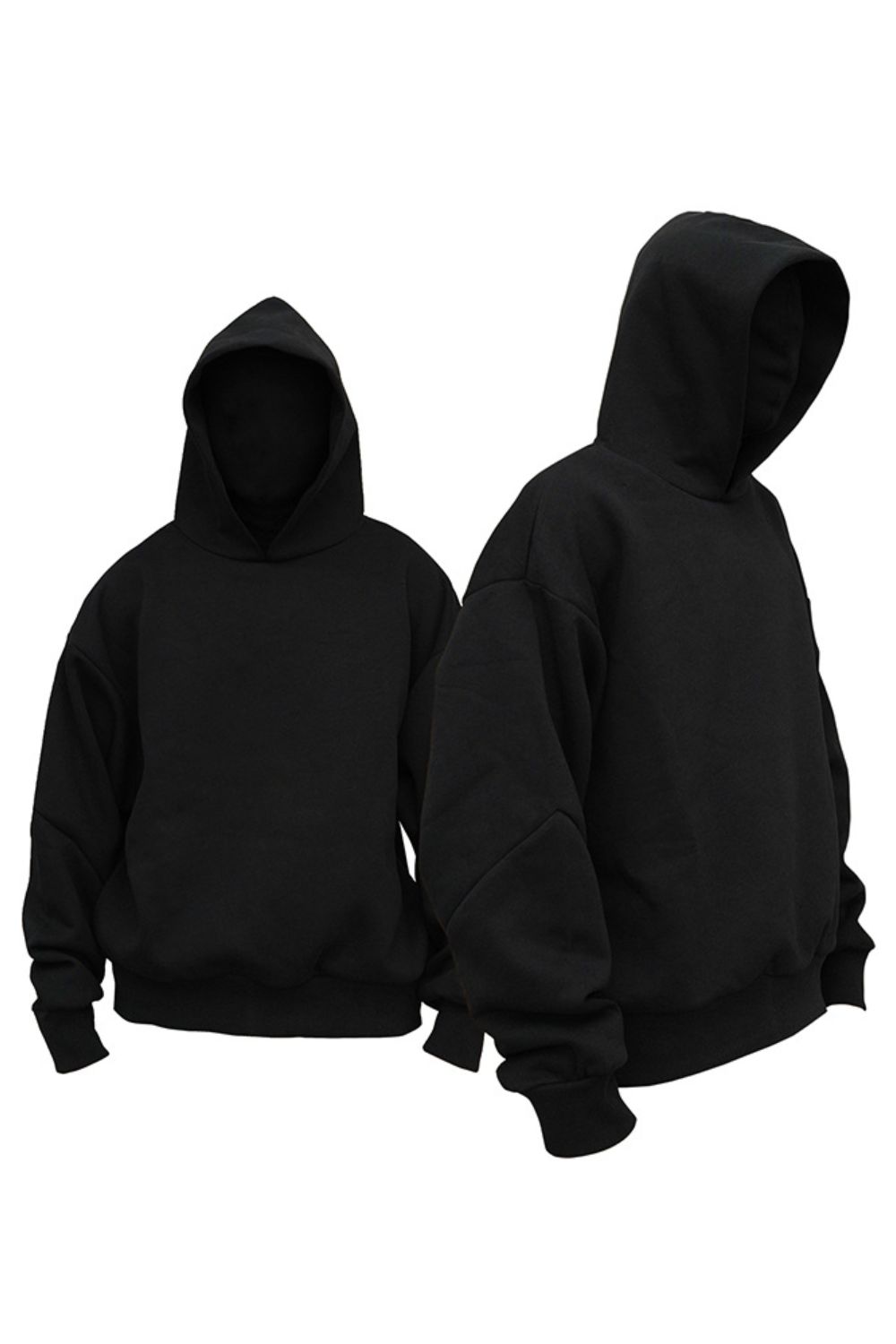 Men's Drop Shoulder Long Sleeve Hoodie - Smart Shopper