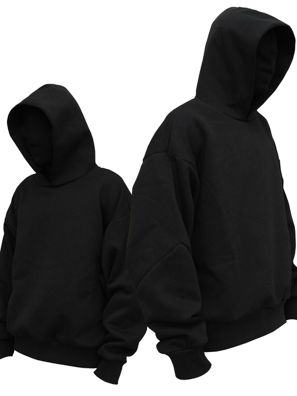 Men's Drop Shoulder Long Sleeve Hoodie - Smart Shopper