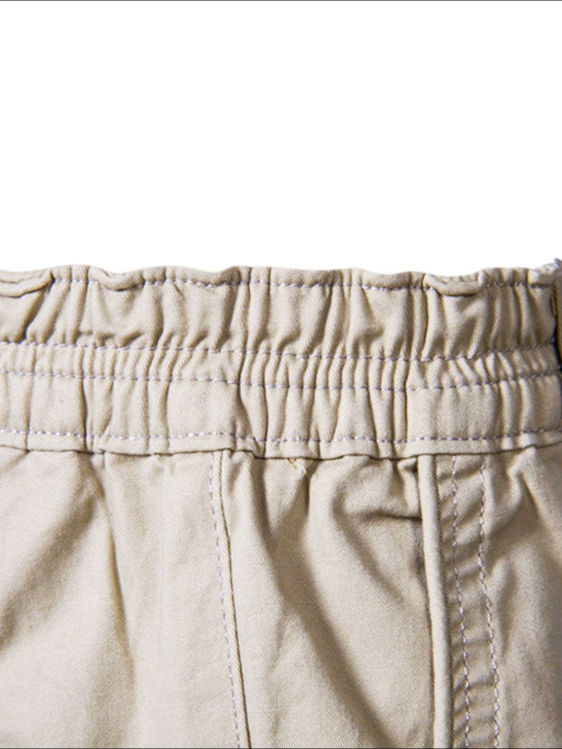 Men's Elastic Waist Shorts with Pockets - Smart Shopper