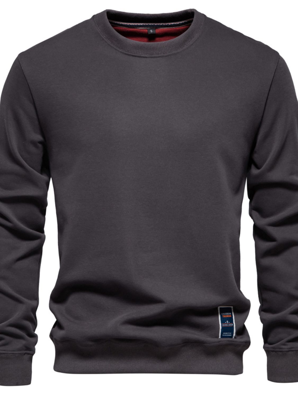 Men's Round Neck Long Sleeve Sweatshirt - Smart Shopper