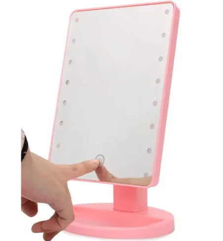 360° Rotating Touch Sensor Makeup Mirror - Smart Shopper