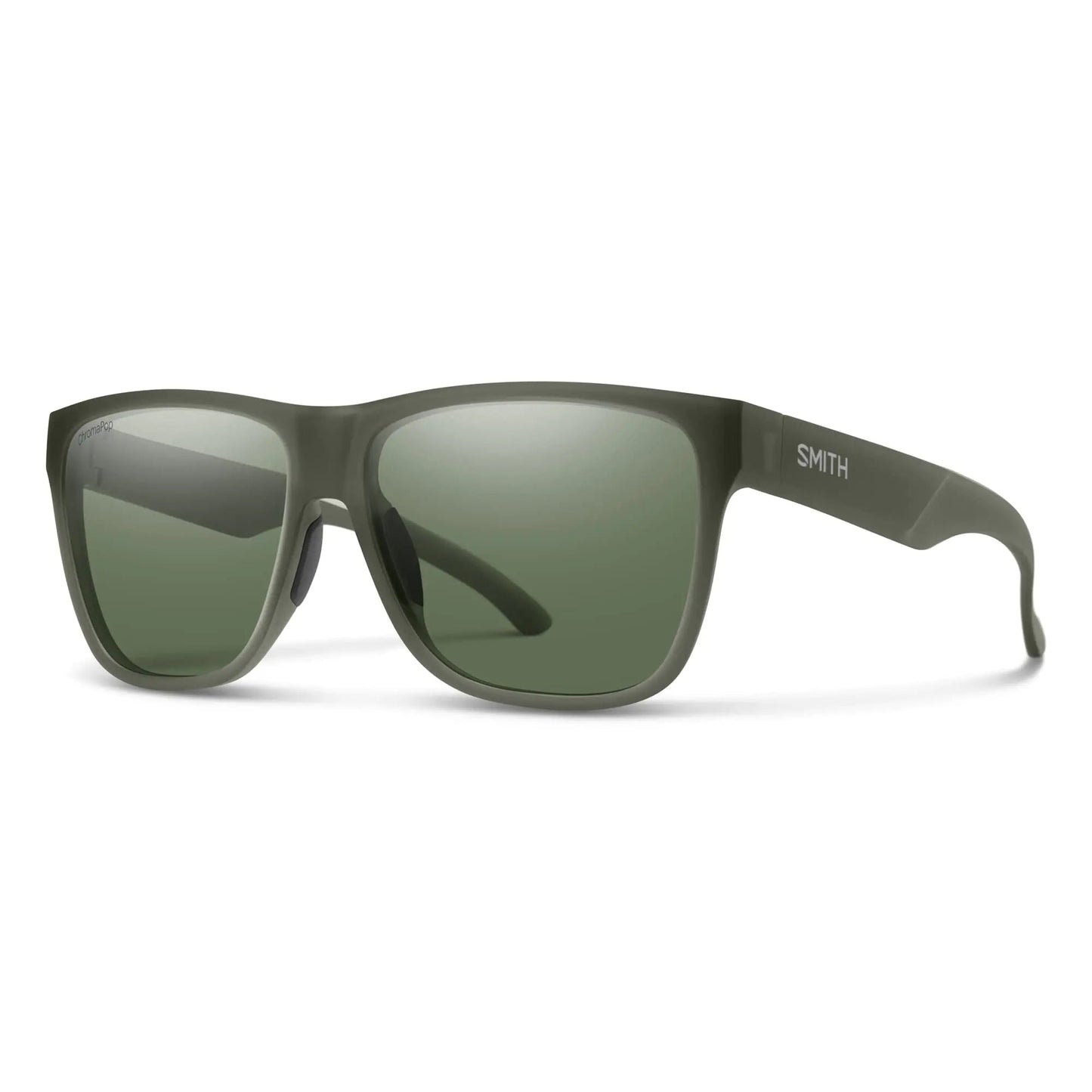 SMITH Lowdown XL 2 Sunglasses – Performance Sports Active Sunglasses For Running or Everyday Wear – For Men & Women – Matte Moss Crystal + Grey Green ChromaPop Polarized Lenses - Smart Shopper