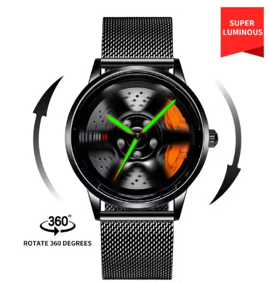 3D Dynamic Rim Men's Watch - Smart Shopper