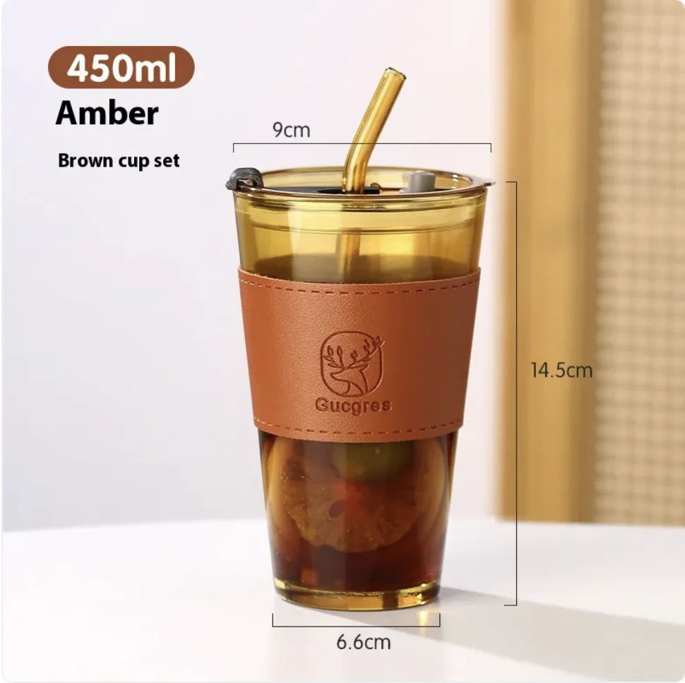 Dual-Layer Insulated Glass Cup - Smart Shopper