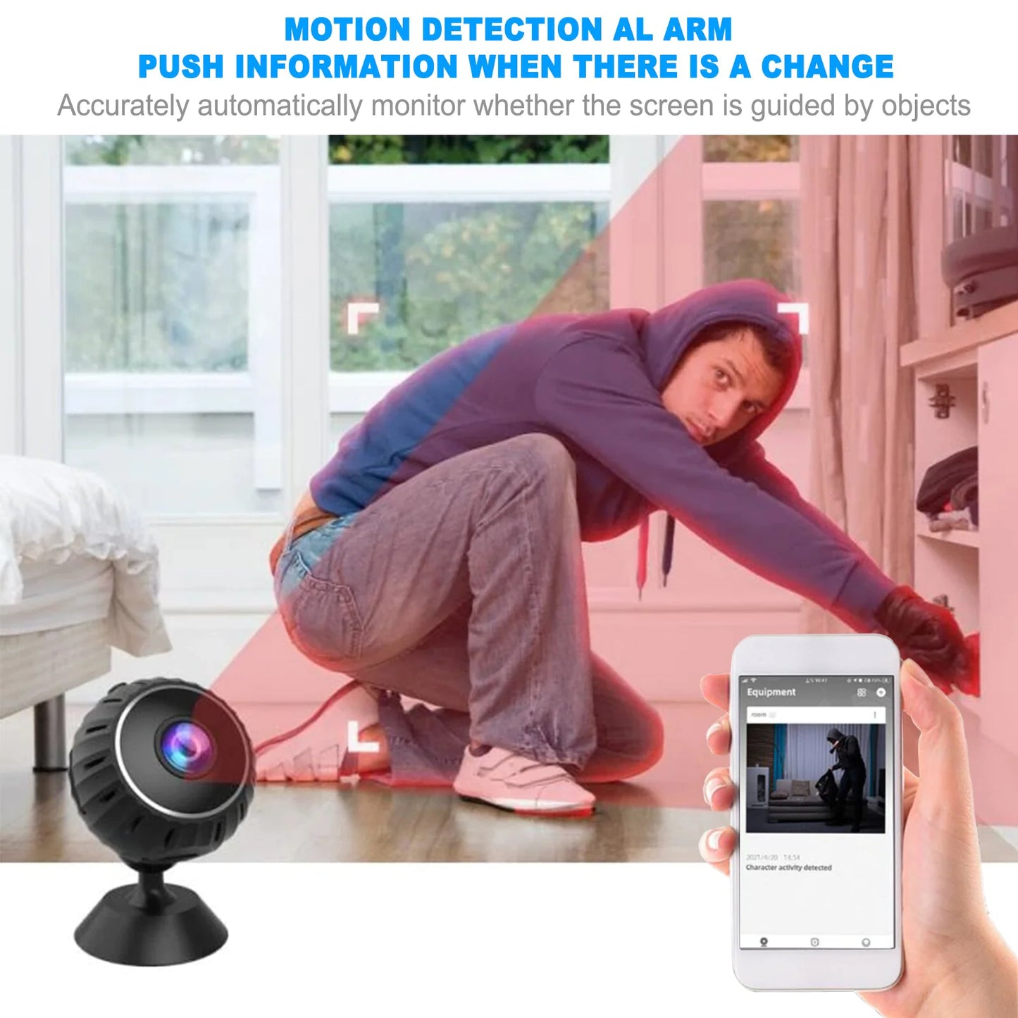 Compact Wireless Spy Cam HD 1080P WiFi DVR - Smart Shopper