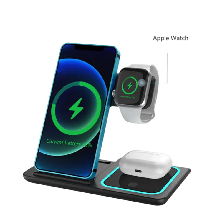 All-in-One Foldable Wireless Charger - Smart Shopper